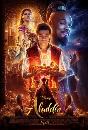 Carátula película Aladdin