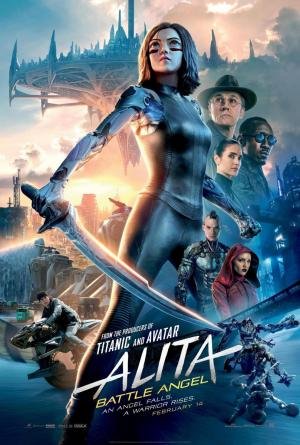 Carátula película Alita: Ángel de combate