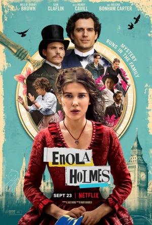 Carátula película Enola Holmes