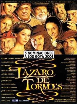 Cartel de la serie Lázaro de Tormes - 2001