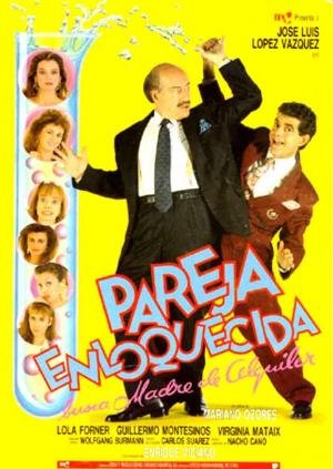 Cartel de la serie Pareja enloquecida busca madre de alquiler - 1990