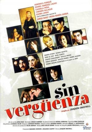 Cartel de la serie Sin vergüenza - 2001