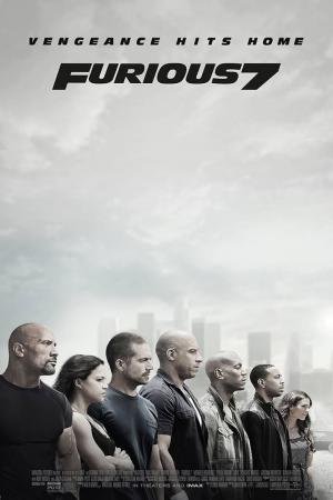 Cartel de la serie Fast & Furious 7 (A todo gas 7) - 2015