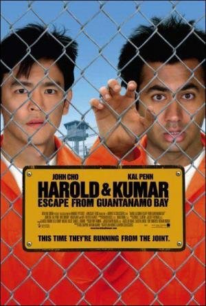 Cartel de la serie Dos colgaos muy fumaos: Fuga de Guantánamo - 2008