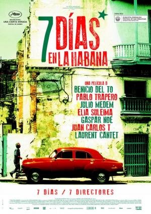 Cartel de la serie 7 días en La Habana - 2012