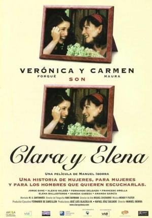 Cartel de la serie Clara y Elena - 2001